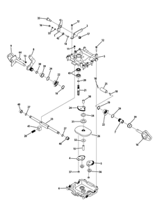 Part Location Diagram of 647-04208 Cub Cadet Rh Cam Assembly
